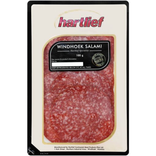 HARTLIEF WINDHOEK SALAMI 100G