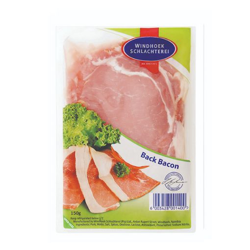 WINDHOEK BACK BACON 150G
