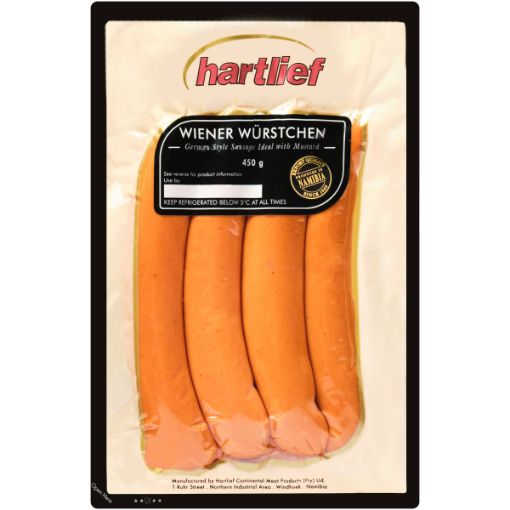 HARTLIEF WIENER WURSTCHEN 450G