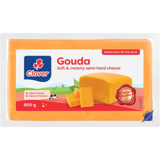 CLOVER CHEESE GOUDA 800G