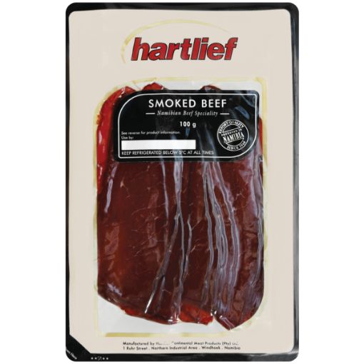 HARTLIEF SMOKED BEEF 100G