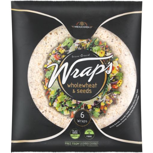 MEXICORN WRAPS WHOLEGRAIN