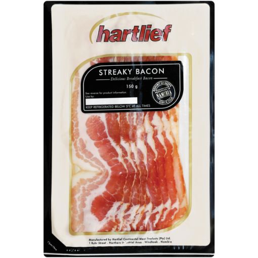 HARTLIEF BACON STREAKY 150G