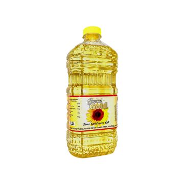 CRYSTAL GOLD SUNFLOWER OIL  1 x 1.5LT