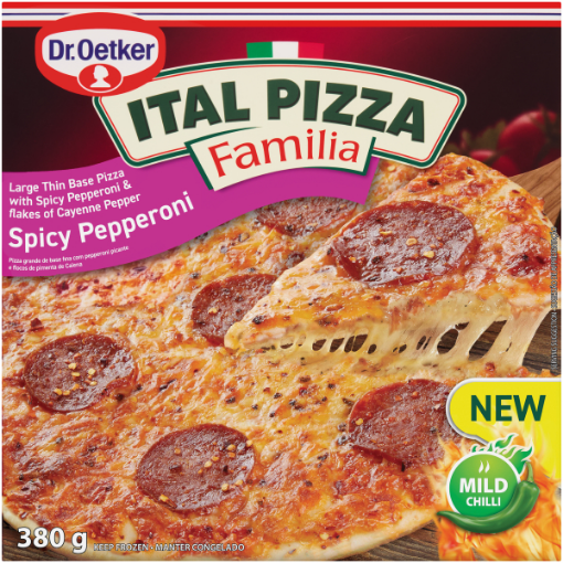 DR OETKER ITAL PIZZA FAMILIA PEPPERONI  1 x 380G