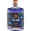 SIX DOGS BLUE GIN  1 x 750ML
