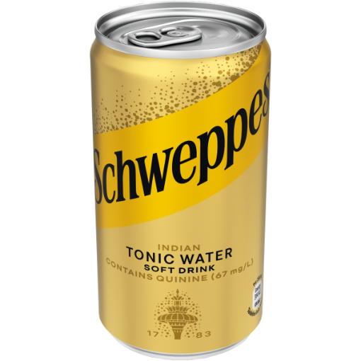 SCHWEPPES TONIC WATER CAN  1 x 200ML