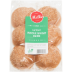 MELLO H/BUNS LUNCH WHOLE WHT BUNS  1 x 6`S