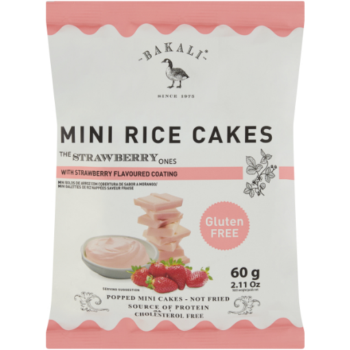 BAKALI MINI CTED RICE CAKE  1 x 60G