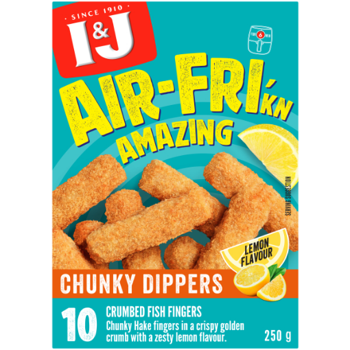 I&J DIPPERS LEMON FLAV  1 x 250G