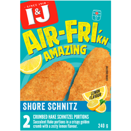 I&J SCHNITZEL LEMON FLAV  1 x 240G