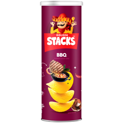 GOLDEN STACKS  BARBEQUE  1 x 95G