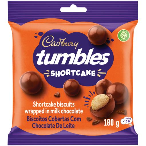 CADBURY TUMBLES SHORTCAKE  1 x 200G