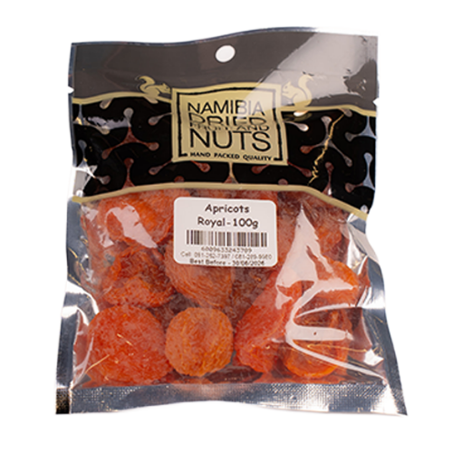 NAM DRIED FRUIT TURKISH APRICOTS  1 x 100G