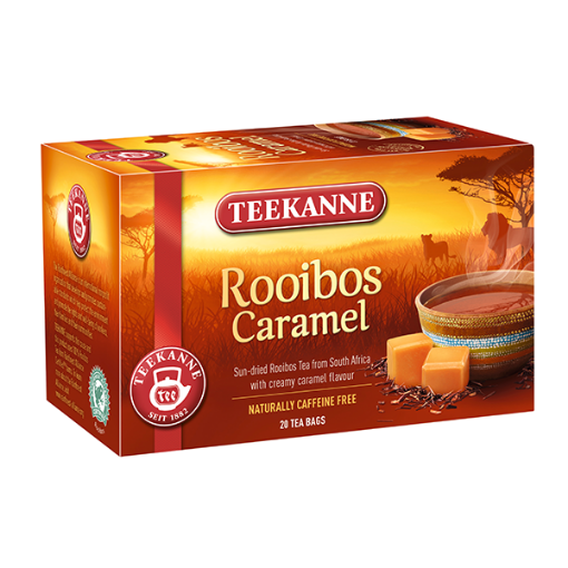 TEEKANNE TEA ROOIBOS CARAMEL  1 x 20`S