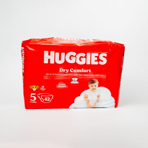 HUGGIES DRY COMFORT VP S5  1 x 44`S