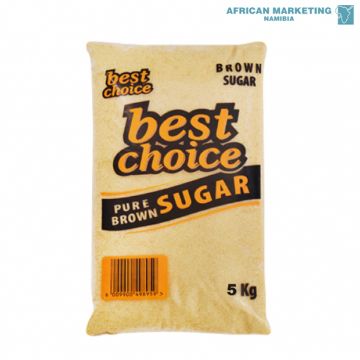BEST CHOICE LIGHT BROWN SUGAR  1 x 5KG