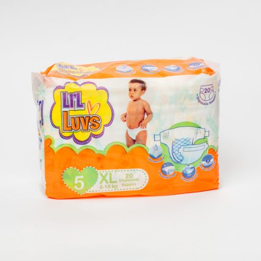 LIL LUVS NAPPIES X-LARGE  1 x 100`S