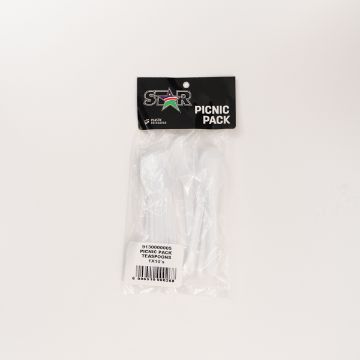 STAR PICNIC PACK CUTLERY TEASPOONS  1 x 10`S
